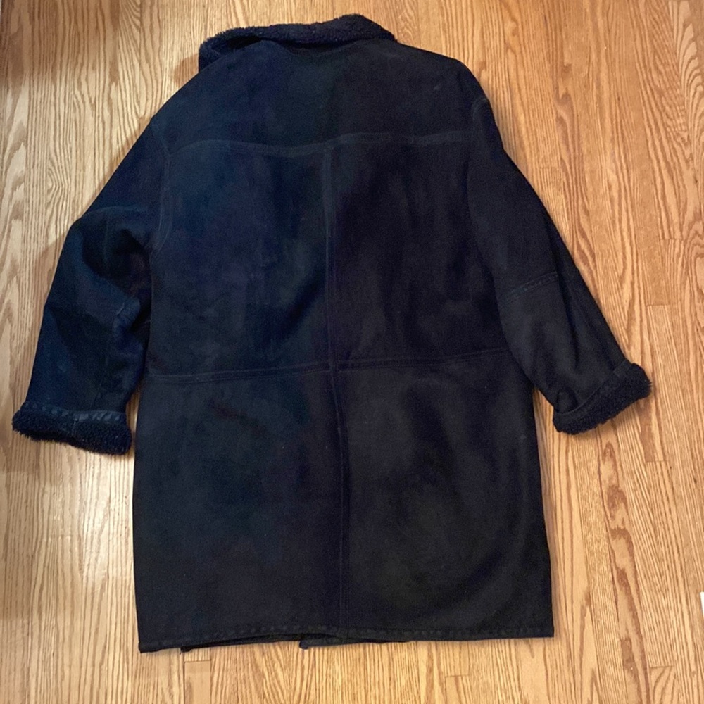 Vintage Black Wool Charles Jourdan Paris Men’s Coat - Picture 4 of 5